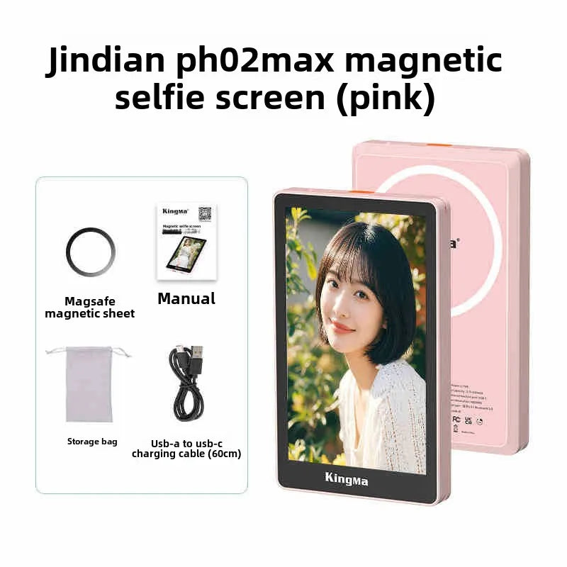 MagSafe Selfie Display – Kingma Ph02Max unsichtbarer Selfie-Helfer
